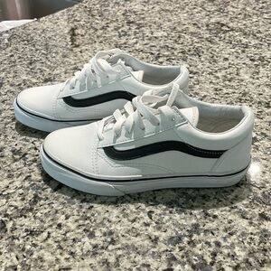 Vans Old Skool Lite 'Classic Tumble - White Black'